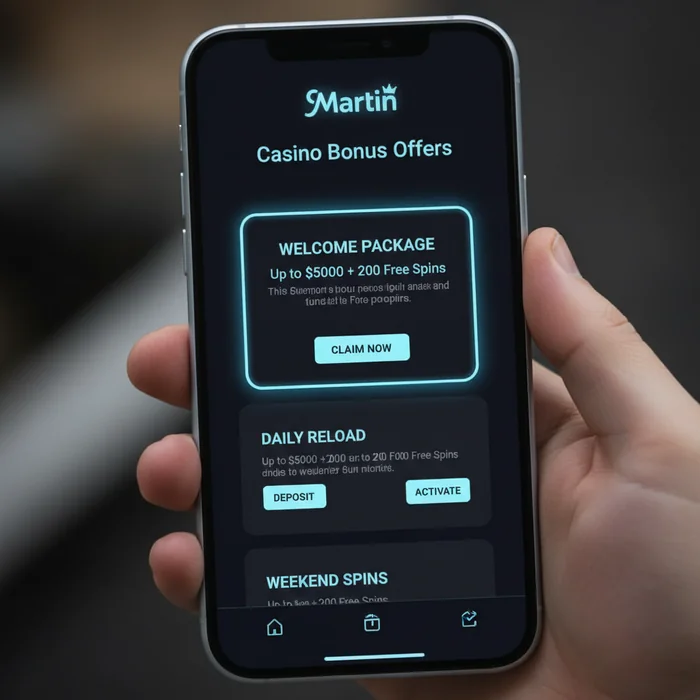 Martin Casino Bonus